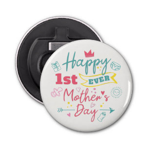 First Mothers Day 1st Time Mum Bottle Opener