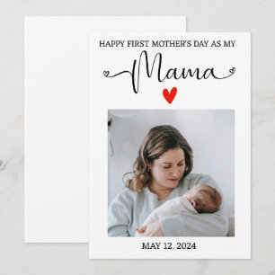 First Mother's Day 2025 Card for New Mum