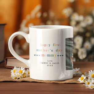 First Mother's Day 3 Photo Collage Coffee Mug