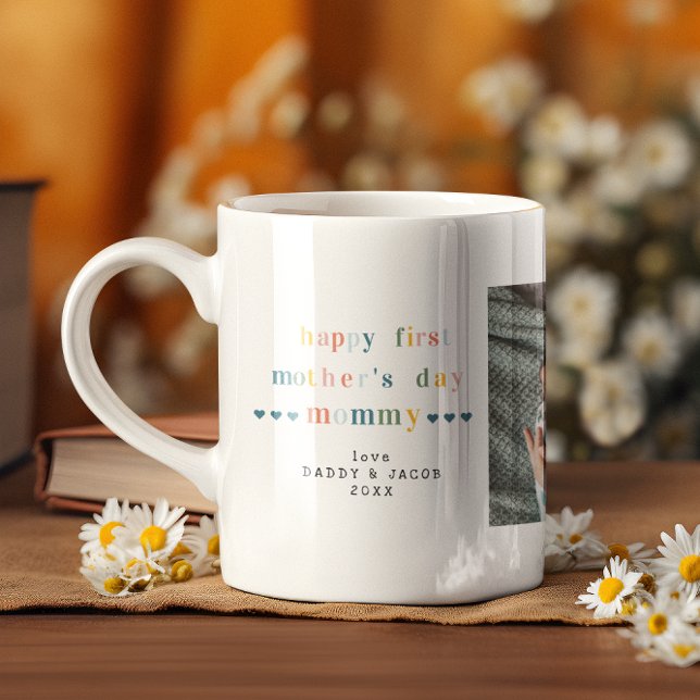 First Mother's Day | 3 Photo Collage Coffee Mug (Creator Uploaded)