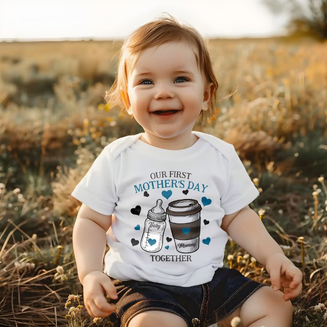 First Mother's Day Baby Boy Bodysuit (Creator Uploaded)