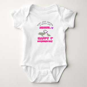 First Mother's Day bodysuit personalised