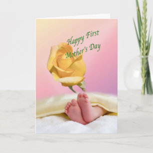 First Mother's Day Card