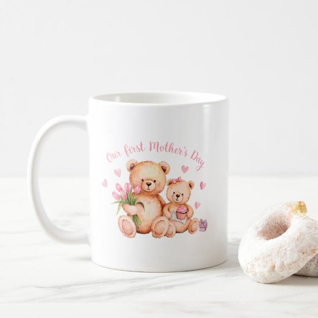 First Mothers Day Coffee Mug (With Donut)