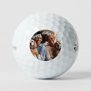 First Mothers day Dog Granny   Custom Golf Balls
