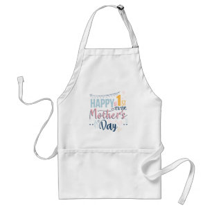First Mothers Day Ever 1st Time Mum Standard Apron