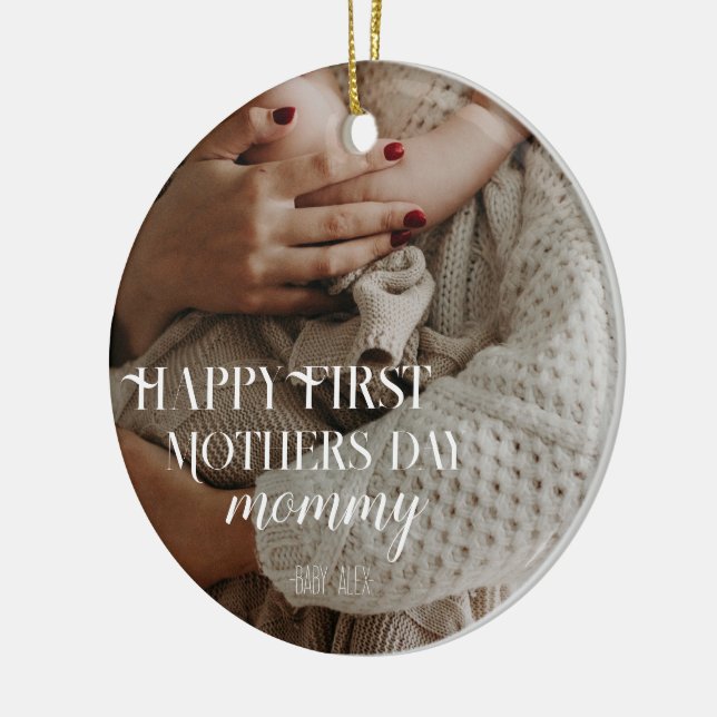  first mothers day modern photo     ceramic tree decoration (Left)