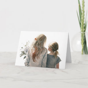 First Mother's Day Mum and Daughter Card