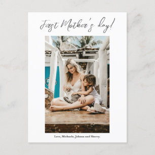 First Mother's Day Photo Card