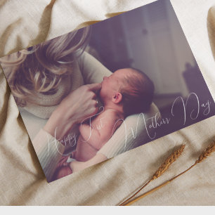 First Mother's Day Photo Keepsake Mummy Gift Card