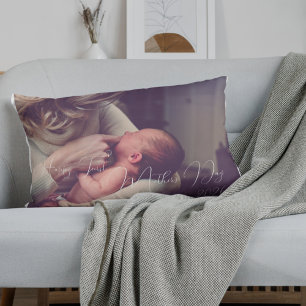 First Mother's Day Photo Keepsake  Mummy Gift Decorative Cushion