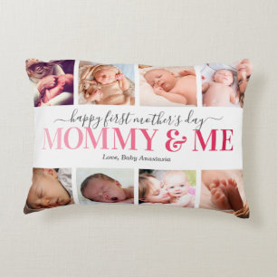 First Mother's Day Photo Mummy & Me Decorative Cushion