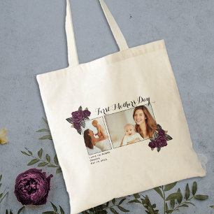 First Mother's Day Photo  Tote Bag