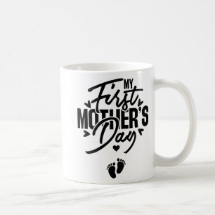 First Mothers Day Pregnancy Announcement Mum To Be Coffee Mug