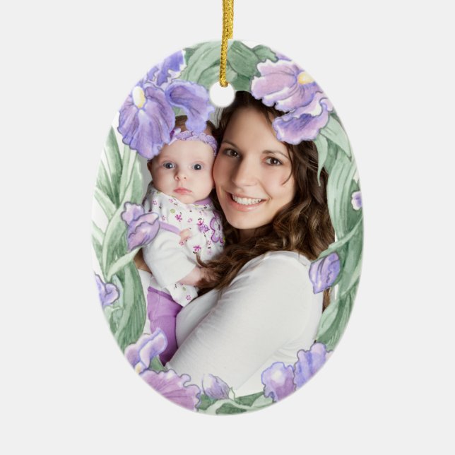 First Mother's Day - SRF Ceramic Tree Decoration (Front)