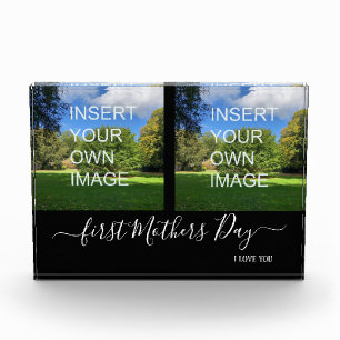 First Mothers Day Two Photo Typography