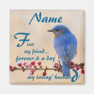 First My Forever My Lovin Husband Magnet