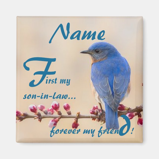 First My Forever My Son-in-law Magnet (Front)
