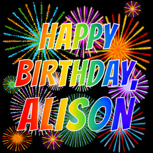 Happy Birthday Alison Gifts Gift Ideas Zazzle Uk May you succeed in every race of. happy birthday alison gifts gift