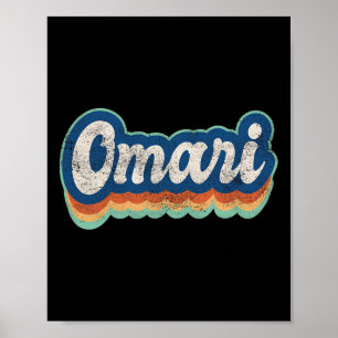 First Name Boy Vintage Style 70s 80s Personalised Poster