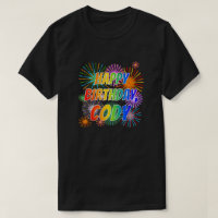 First Name "CODY", Fun "HAPPY BIRTHDAY"