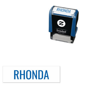 First Name Customer Service Survey Self-inking Stamp