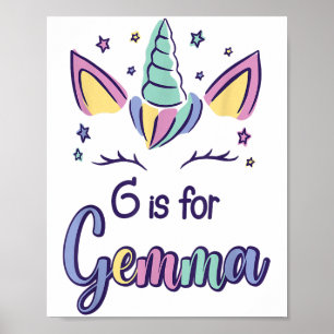 First Name Gemma D G Is For Gemma  Poster