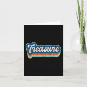 First Name Girl Vintage Style 70s 80s Personalised Card