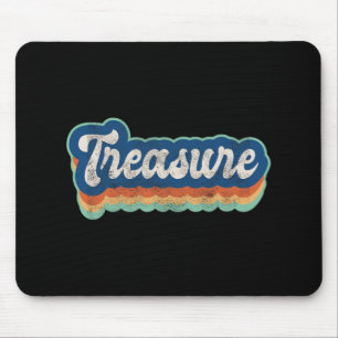 First Name Girl Vintage Style 70s 80s Personalised Mouse Mat