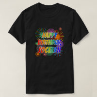 First Name "JOCELYN", Fun "HAPPY BIRTHDAY"