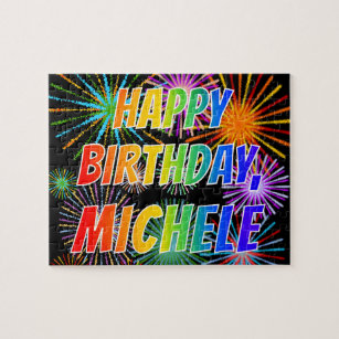 Happy Birthday Michelle Gifts on Zazzle UK