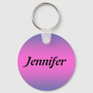First Name Template Keychain