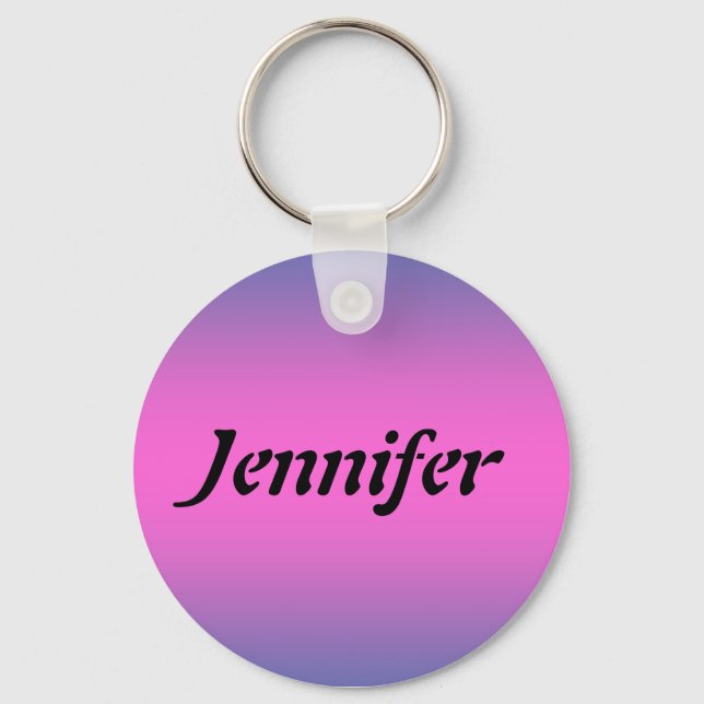First Name Template Keychain (Front)