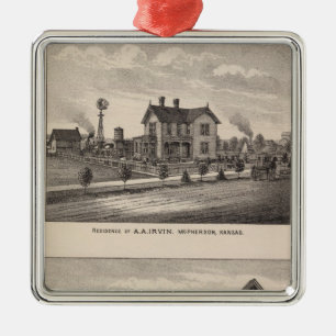 First National Bank, Kansas Metal Tree Decoration