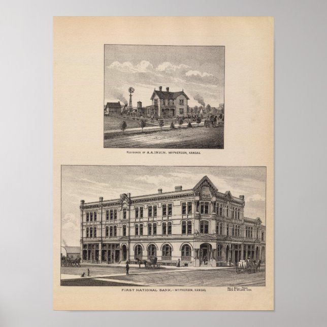 First National Bank, Kansas Poster (Front)
