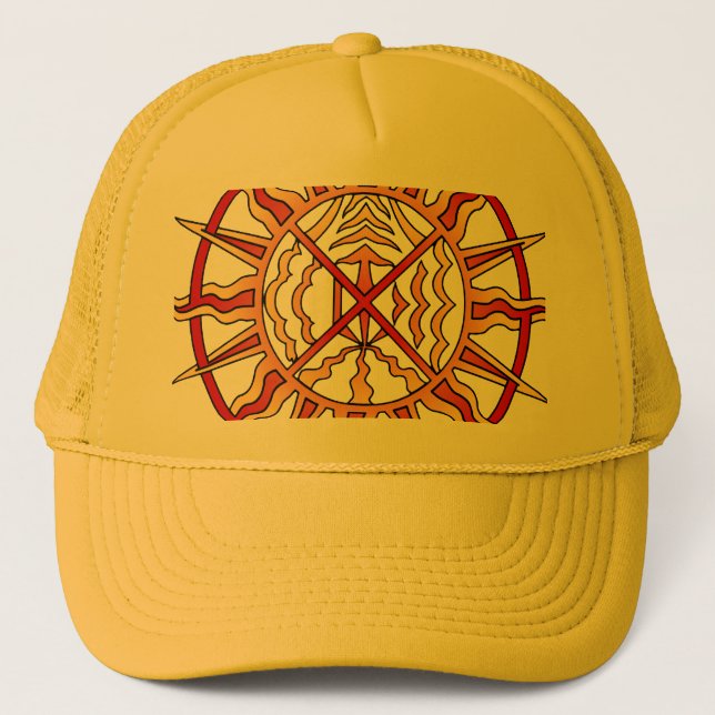 First Nations Art Cap Spiritual Tribal Hats Native (Front)