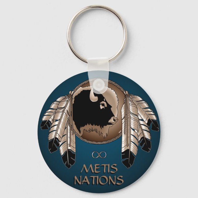 First Nations Keychain Wildlife Art Gifts Keepsake (Front)