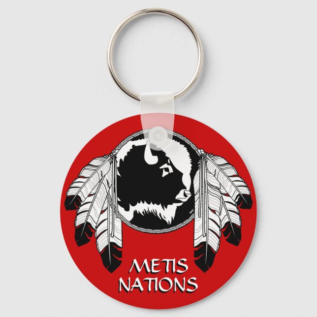 First Nations Keychain Wildlife Art Gifts Keepsake (Front)