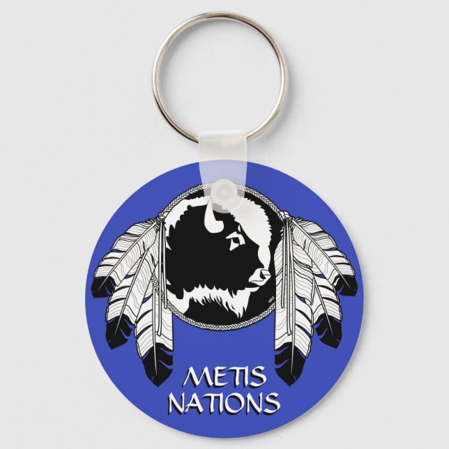 First Nations Keychain Wildlife Art Gifts Keepsake (Front)