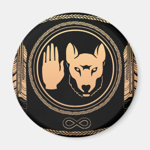First Nations Magnets Metis Wolf Native Art