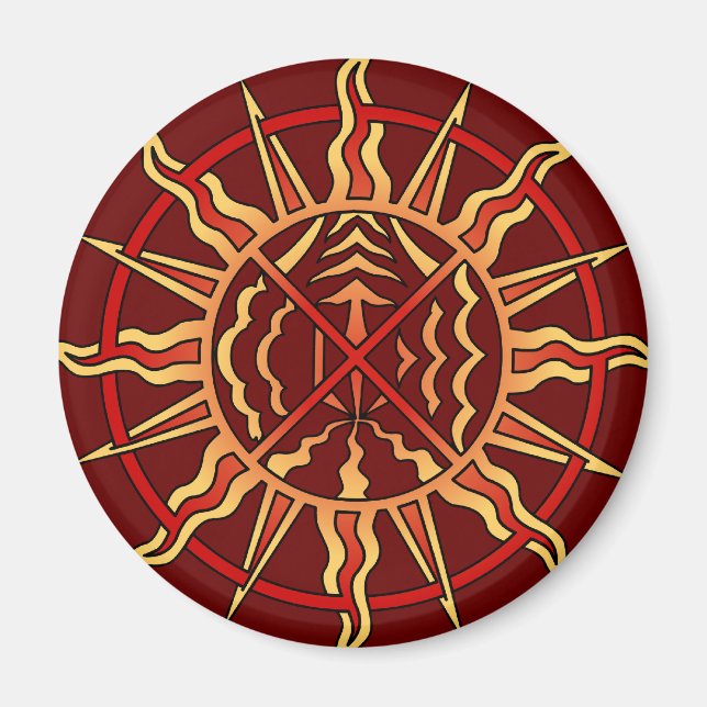 First Nations Magnets Spiritual Native Art Gift (Front)