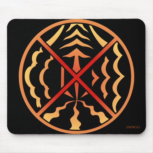 First Nations Mousepad Gifts Native Art Mousepad (Front)