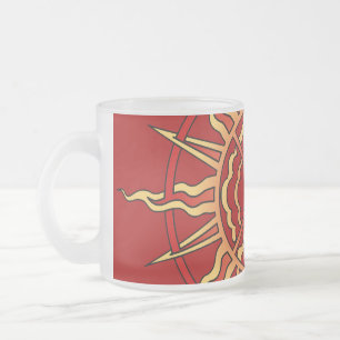 First Nations Sun Beer Glass Native Life Force Mug