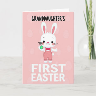 First Occasion Cute Bunny Card