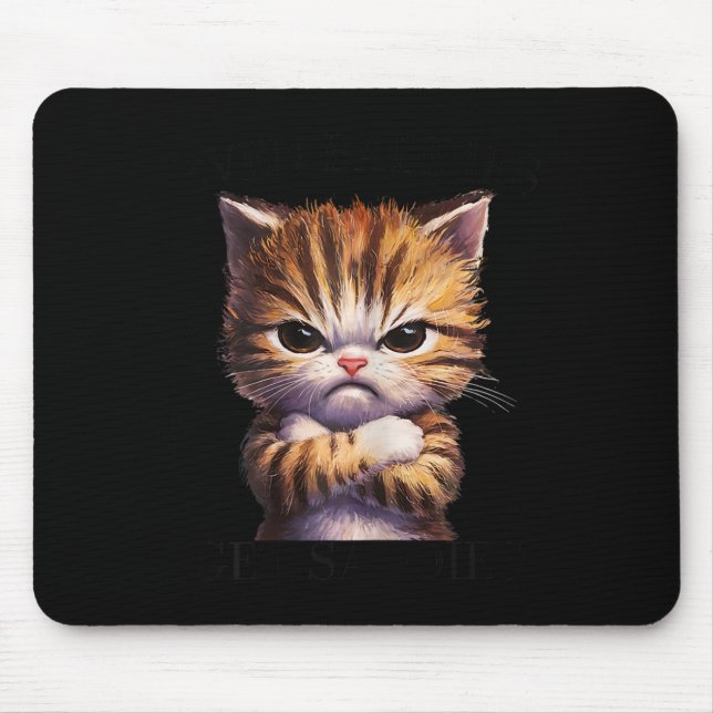 First Of All I39m A Delight Sarcastic Tab  Mouse Mat (Front)