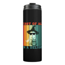FIRST OF ALL I'M A DELIGHT FUNNY CUTE GHOST