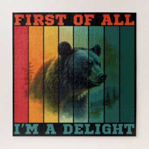 FIRST OF ALL I'M A DELIGHT JIGSAW PUZZLE