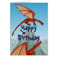 First One to the Top Wins! Birthday Card