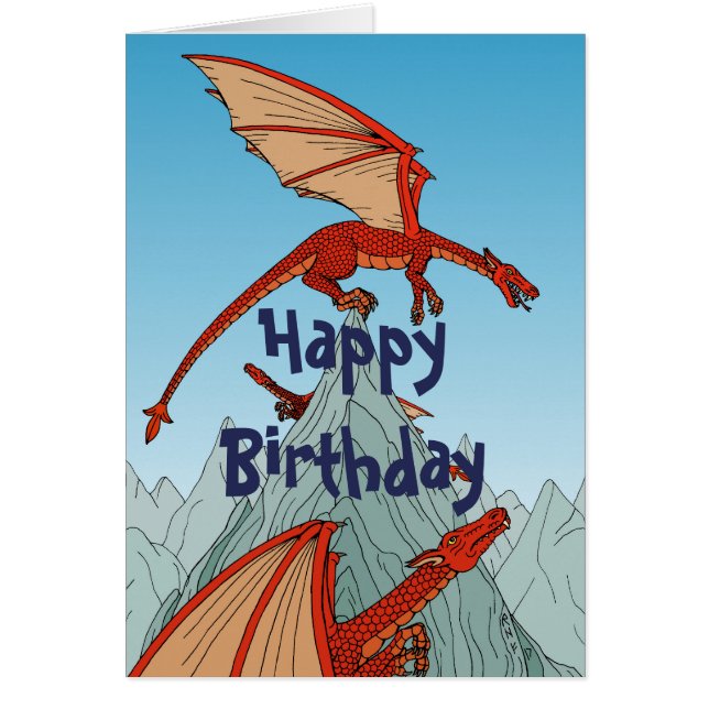 First One to the Top Wins! Birthday Card (Front)