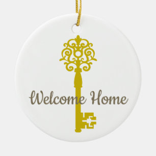 First or New Home Ceramic Tree Decoration